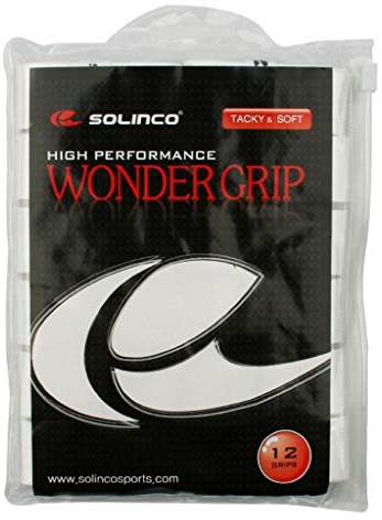 Solinco Wonder Grip Tennisgriffe, weich und haftend, 12 Stück