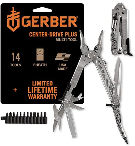 GERBER Center Drive Plus Bits Leather