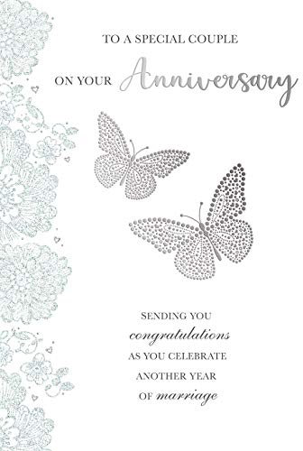 Regal Publishing Classic Special Couple on Your Annivesary Card - 9 x 6 inches, C80786