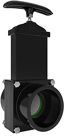 iSpchen Vanne De Vidange Rv Vanne De Vidange à Visser Vanne De Vidange Abs Vanne De Vidange d'Égout Vanne De Vidange Camping-Car Vanne De Vidange Pour Caravane Accessoires Extérieurs Noir