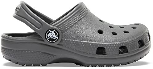 Crocs Unisex Kinder Classic Clog T Clog, Slate Grey, 25/26 EU