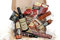 MONTELUEÑO | Cesta Gourmet Ibérica Premium - Surtido de embutidos ibéricos naturales con Salchichón, Chorizo, Jamón, Cecina, Lomo, Quesos, Vino, Aceite OVE, Picos. Para picoteo, regalo, cesta navidad