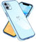 Lafunda Compatibile per iPhone 12 Cover amore cuore Custodia per Donne morbido silicone sottile Case con protezione fotocamera Dorata Placcatura Cornice Paraurti per iPhone 12 Blu