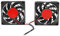 Annadue USB Power Cooling Fan, 5V USB Power Cooling Dual Fan Router Heat Dissipation Cooler, Power Cooling Dual Fan Router Heat Dissipation Cooler for ASUS RT AC68U AC86U EX6200 Tengda AC15