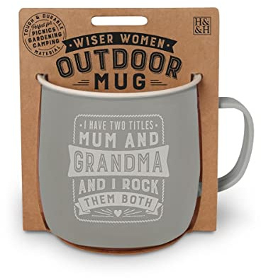 History & Heraldry Personalised Outdoor Mug (Grandma)