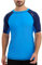SURFEASY Rash Guard Hemd Kurzarm Schwimmen Surfen Tops Schwimm Shirt Tshirt Herren Schnelltrocknend Badeshirt(Königsblau/Marine,XL)