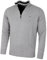 Calvin Klein Golf Herren Baumwollpullover - Silberner Sport - M