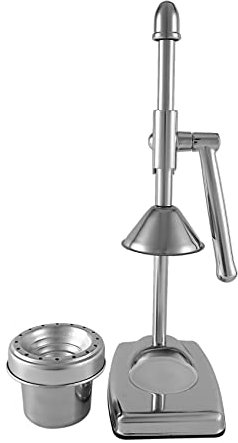 Knadgbft Spremiagrumi manuale in acciaio inox, spremiagrumi, limone, arancia, melograno, succo di frutta, estrattore commerciale o domestico