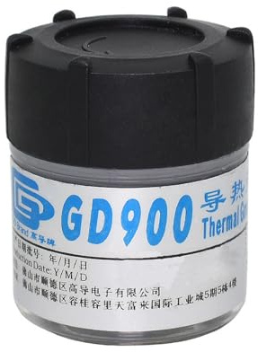 ulafbwur Flimikun GD900 30 g Kühlkörper-Kühlpaste Wärmeleitpaste für CPU GPU