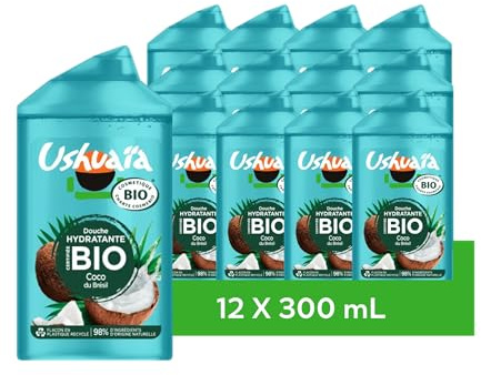 [LOT DE 12] Gel Douche certifiée BIO Coco Ushuaia 300ml