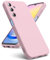 Oududianzi - Cover Compatibile con Samsung Galaxy A25 5G [Cover in Silicone Liquido] [Interno in Microfibra] Gomma Gel di Silicone Liquida Antiurto Custodia Cover Samsung A25 5G - Rosa