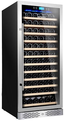 GGM Gastro | WKM350ES-1N | Weinkühlschrank - 1 Klimazone - 350 Liter - max. 127 Flaschen