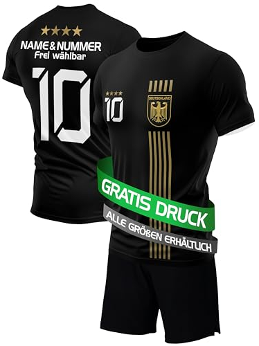 IIIII20Fo7IIIII Fussball Deutschland Trikot Em 2024 Kinder mit eigenem Namen personalisiert - Jungen National Fußball Kind Trikots - Jungs Fanartikel deutsche Nationalmannschaft ZTH5BG