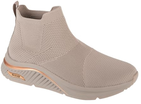 Skechers Arch Fit S-Miles - Sock Walk 155580-BBK, Women Sports Shoes, Black