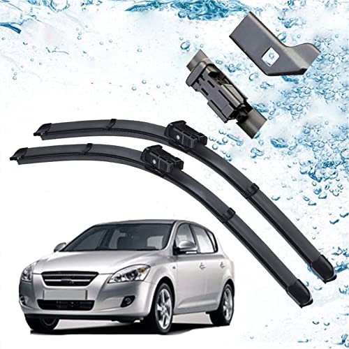 para Kia, para Ceed 2006 2007 2008 2009 Accesorios Ventana Delantera del Coche Limpiaparabrisas Escobillas Cortador