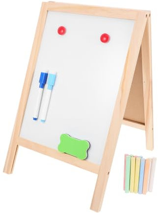 ERINGOGO 1Satz Doppelseitige Kindertafel Löschbares Zeichenbrett für Kreatives Whiteboard Stabile Standtafel für Jungen für Zeichenstunden