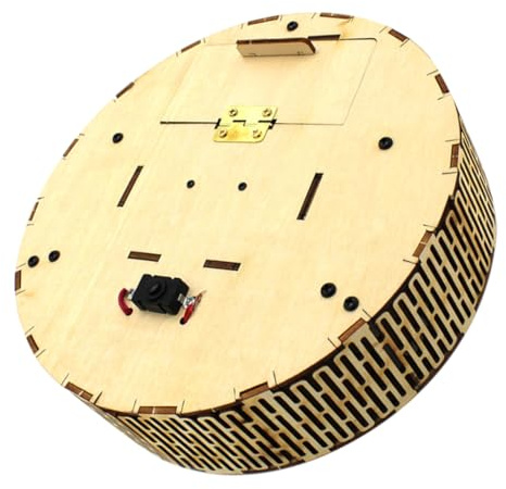 Generic DIY Robot Vacuum Cleaner Model Kit Educational Stem Building Puzzle for Experiment for Young Engineers Easy Assembly and Safe Materials