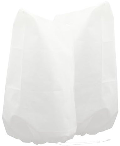 HAKIDZEL Housse de Protection des Plantes d'hiver Lot de 2 Couverture Végétale Non Tissée Résistante au Gel avec Cordon de Serrage Protection pour Arbres et Arbustes en Hiver