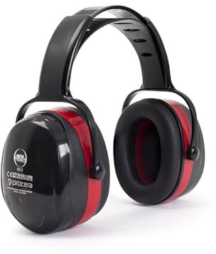 Generico Cuffie antirumore New Silent NS‑3 – protezione acustica SNR 34 dB, leggere e confortevoli, cuffie BHP durevoli con morbidi pads, regolabili EN 352‑1