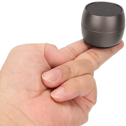 MENDUNER Piccoli Altoparlanti Bluetooth, Altoparlanti Wireless, Grande Volume di Grandi Dimensioni, IP67 Impermeabile, Altoparlante per Doccia, Camera, Bici, Auto, per Uomini, Donne (grigio scuro)