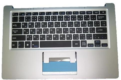 QFFOZSW Laptop-Handballenauflage und Tastatur für Z141 MB27716023 K3103 Silber Top Case(Japanese JP)