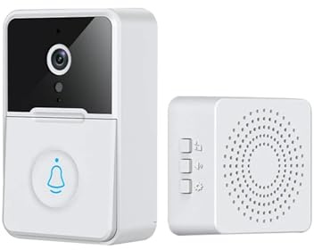 BJdfgE Smart Doorbell Carmera X3 Pro 1080P HD Video Door Bell WiFi Phone APP Security Camera Two-way Voice Intercom night vision