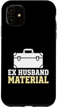 Hülle für iPhone 11 Geschiedener Ex-Ehemann Material sarkastischer Status