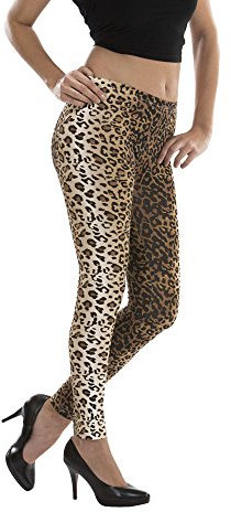 PARTY DISCOUNT Leggings Leo Design Gr. L-XL