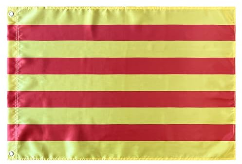 Durabol Bandera Cataluña 60 x 90 cm Satén 2 Ojales metálicos