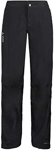 VAUDE Damen Women's Yaras Rain Pants Iii Hose, Schwarz, 36 Kurz EU