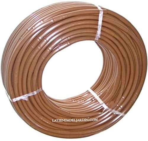 Suinga TUBERIA RIEGO POR GOTEO 16mm. GOTEROS cada 33 CM, 100 METROS, marrón