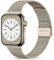 Ouwegaga Compatible con Apple Watch Correa 38mm 40mm 41mm 42mm 44mm 45mm 49mm,Correa de Metal de Acero Inoxidable Compatible con iWatch Series 8 7 6 5 4 3 2 1/SE Ultra, 42mm/44mm/45mm/49mm Oro Vintage