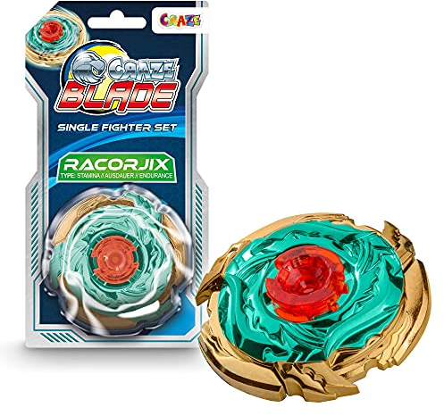 Craze Blade Single Fighter Kampfkreisel Kampf Kreisel Metall Starter Set 1 von 6 Anleitung sehr robust Blade Kreisel für Kinder Spielzeug Jungen 35061, Mittel