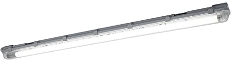 LEDAVANCE Submarine Throughwiring 120cm – LED Feuchtraumleuchte, 15W, 4000K kaltweiß, 1700 Lumen, integrierter Kabelkanal, IP65 Schutzklasse, werkzeugloser Anschluss von bis zu 10 Leuchten