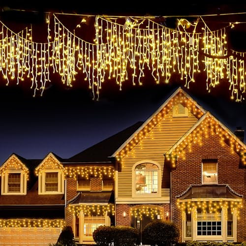 taiyongkang Lichterkette 3-in-1 Stromversorgung, 13M 100 Leds Lichterkette Batterie/Usb/strom (15M 400LED)