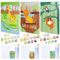 BONNYCO Peinture Numero Enfant Animaux Lot 3 Toiles Peinture par Numero Jungle Cadeau Enfant Kits de Loisirs Créatifs | Activites Manuelles pour Garçon Paint by Numbers Animaux Jouet Garcon Fille