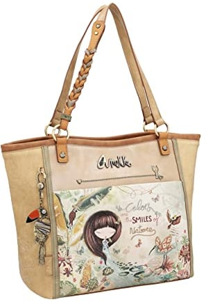 Anekke Damen 36702-047 Mehrfarbig 40x29x16 Shopper, bunt