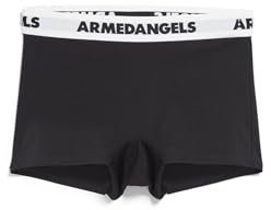 ARMEDANGELS Damen Shortie aus Bio-Baumwoll Mix ERYNAA Fitted Black