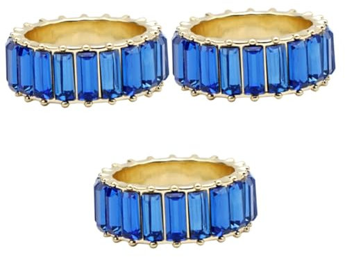 SHERCHPRY 3St dehnbare Armbänder Körperschmuck Armbänder für Frauen dehnbarer elastischer Fingerring Ehering Diamant-Band Edelstein Ringe Fingerschmuck Armband dekorativer Ring Damen