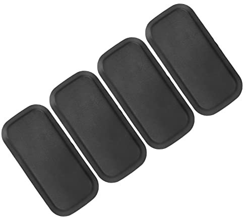Aramox Autositz-Basiskappen-Abdeckung, 4 Stück, Sitzbasis-Kappen-Abdeckung, Hochtemperatur-Passform für T5 T5.1 T6 T6.1 Kombi ab 2003
