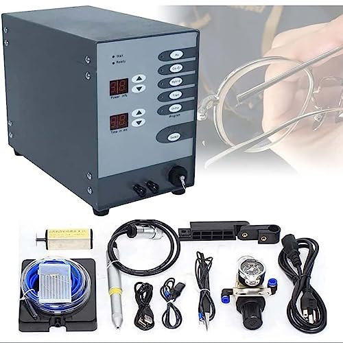 Saldatrice a Punti Automatica CNC, saldatrice Laser Portatile per Metallo, 50-600A, Kit Saldatore per Gioielli da 100 W, Saldatura saldabile in Oro Massiccio, Alluminio, Titanio, 110 V