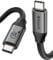 Cable USB4 Thunderbolt 4 Silkland 5m, Transferencia de Datos de 20Gbps, 5K/4K a 60Hz, Carga Rápida de 240W, Compatible con Thunderbolt 4/3, MacBook, DELL XPS, Surface Pro, Auriculares VR