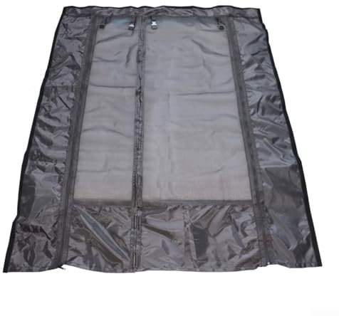 HEIBTENY Zanzariera per camper, zanzariera con chiusura lampo, di ricambio per attività all'aperto, campeggio, auto, anti-zanzariera, protezione solare per Fiat per Ducato, 180 x 133 cm