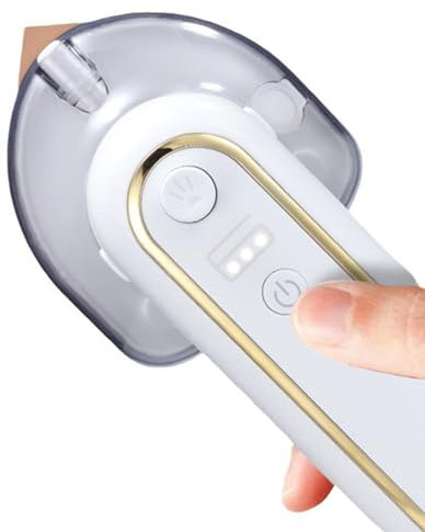 VoOqo Travel Iron, Rechargeable Electric Iron, 130W Handheld Portable Iron, 30S Fast Heat Up, Wet and Dry Ironing Mode, three Levels of Temperature Adjustment, Tank for Home,office,travel