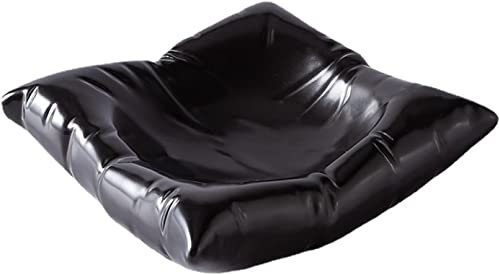 HAODUOO Petite boîte à Bijoux créative Blanche, Assiette carrée d'hôtel, Plat Froid en céramique, Conception Artistique, boîte de Vaisselle