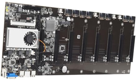 ULTECHNOVO Placa Base para Equipo de Minería con 8 Gpu Compatible con Memoria Ddr3 Y Puerto Integrado