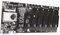ULTECHNOVO Placa Base para Equipo de Minería con 8 Gpu Compatible con Memoria Ddr3 Y Puerto Integrado