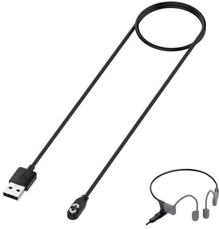 SZZCNOX Ladekabel Ladegerät Adapter Kompatibel für SHOKZ OpenSwim Pro（S710） Kopfhörer, USB Magnetisches Ladekabel für Shokz Open Swim Pro S710 Kopfhörer Zubehör (Charging Cable)