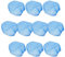 DOITOOL 12St Farbfilterbeutel Fischfilter Trichter zum Befüllen von Flaschen oder Behältern Aquarienfilter gesteckt Chemikalienfilter Farbsiebe Sieb für Farbbeutel Polyester Blue