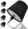 Lampada Bottiglia LED, Lampada per Bottiglia Senza Fili Tattile Ricaricabile con Luce Dimmerabile per Ristorante, Casa, Bar, Ufficio (Nero, 4 pezzi)